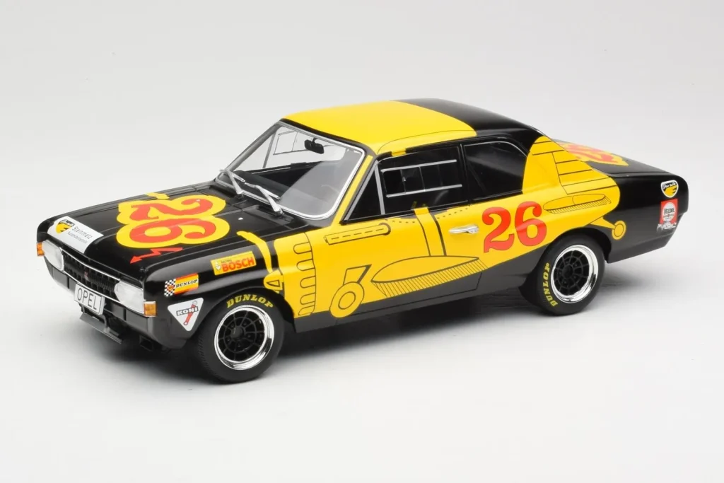 Model 1:18 Opel Commodore A #25 Steinmetz H. Gerstle Prize of Nations Hockenheim year 1970 Minichamps