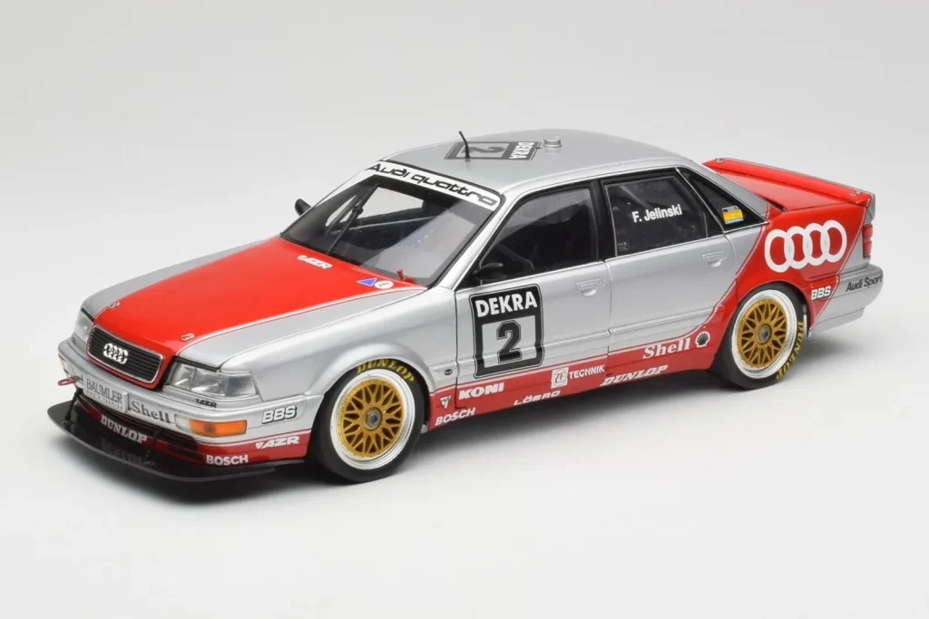 车型 1:18 Audi V8 D11 #2 Team Dekra F. Jelinski DTM 年 1992 Minichamps