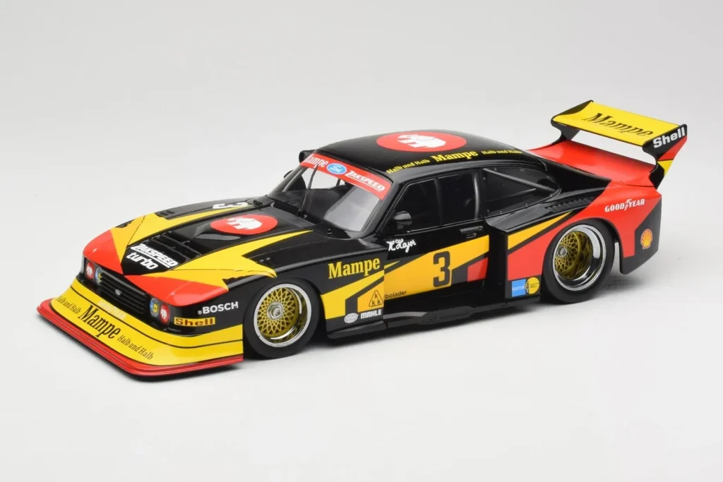 โมเดลรถ 1:18 Ford Capri Group 5 #3 Mampe H. Heyer DRM Norisring ปี 1979 MCG