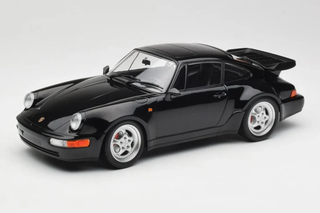 Model 1:18 Porsche 911 964 Turbo Bad Boys Black Minichamps
