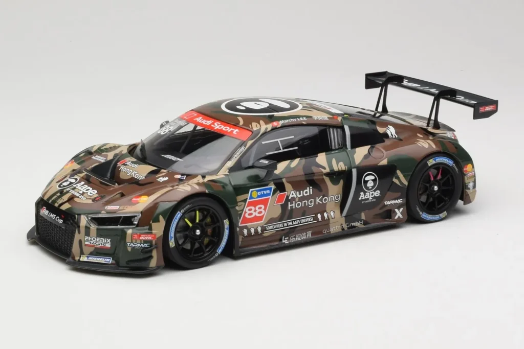 车型 1:18 Audi R8 LMS #88 AAPE M. Lee Audi R8 LMS Cup Taiwan 年 2016 Minichamps