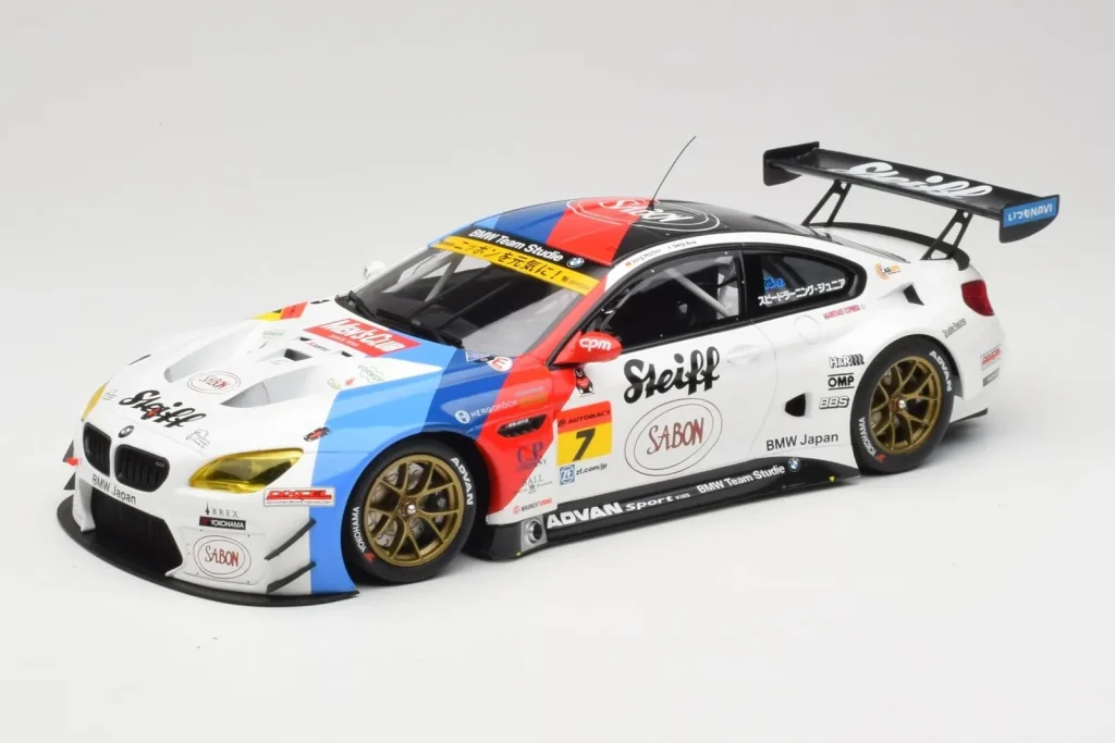 โมเดลรถ 1:18 BMW M6 GT3 F13 #7 BMW Team Studie AG J. Muller / S. Ara Super GT Series ปี 2016 Minichamps (มือสอง)