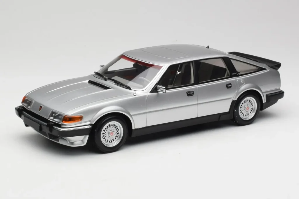 โมเดลรถ 1:18 Rover Vitesse SD1 3.5 V8 สีเงิน Minichamps (มือสอง)
