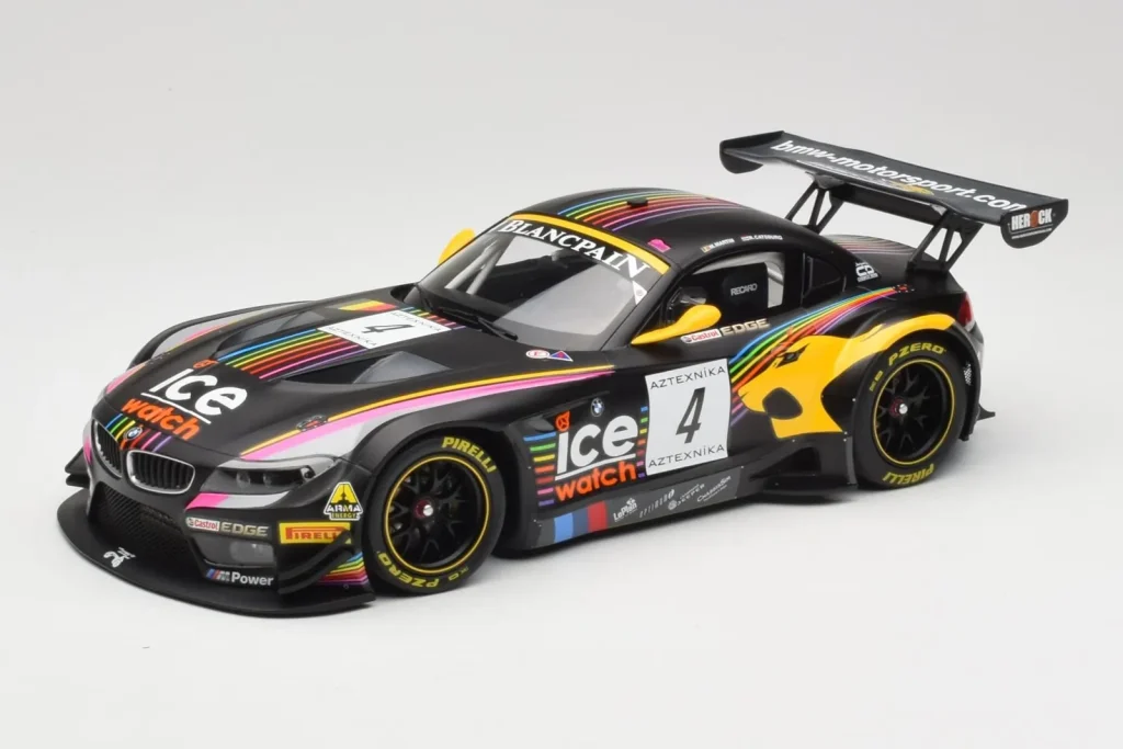 โมเดลรถ 1:18 BMW Z4 E89 GT3 #4 BMW Sports Trophy Team N. Catsburg / R. Martin Endurance Series Baku Challenge ปี 2013 Minichamps (มือสอง)