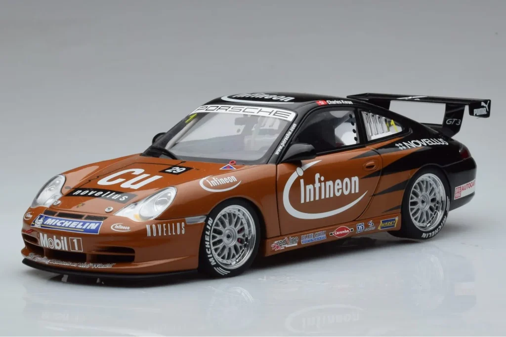 车型 1:18 Porsche 911 996 GT3 R #2 S. Miau Carrera Cup Asia 年 2004 AUTOart