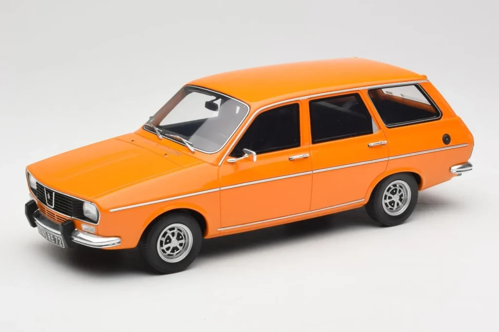 โมเดลรถ 1:18 Renault 12 TS Break Orange Andalou Otto