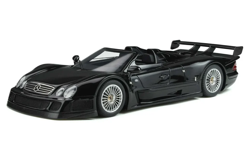 车型 1:18 Mercedes CLK GTR Roadster 黑色 GT Spirit
