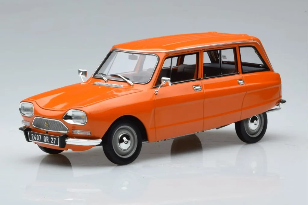 车型 1:18 Citroen Ami 8 Break Tenere 橙色 Norev