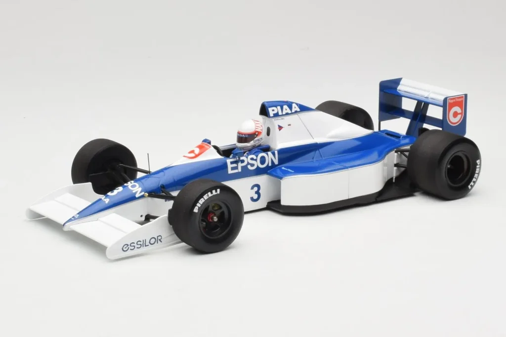 โมเดลรถ 1:18 Tyrrell Ford 018 #4 S. Nakajima 6th Place USA GP ปี 1990 Minichamps (มือสอง)