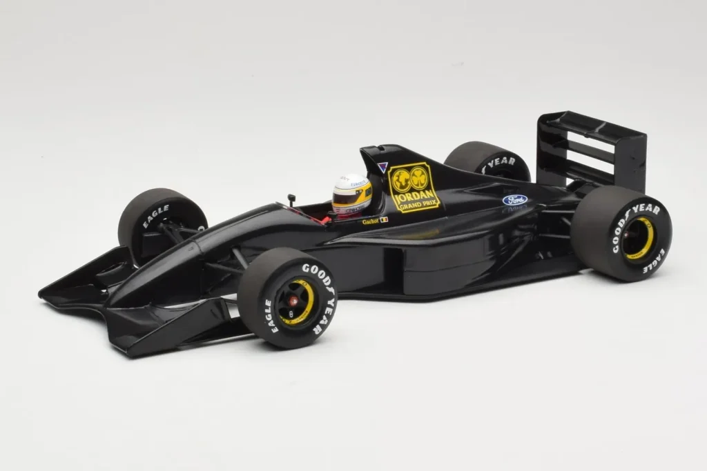 โมเดลรถ 1:18 Jordan Ford 191 #32 B. Gachot Paul Ricard Test 15 January ปี 1991 Minichamps (มือสอง)