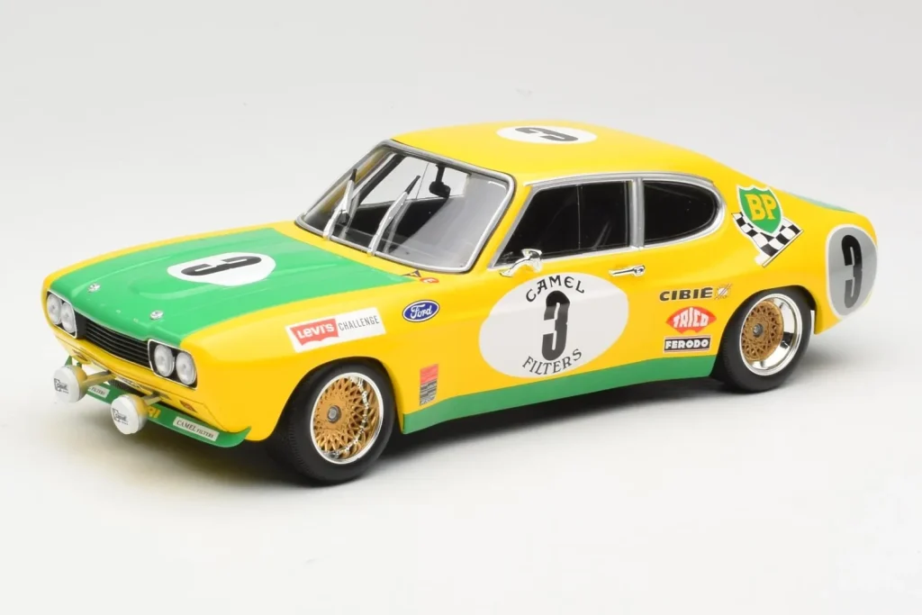 车型 1:18 Ford Capri RS2600 BP Racing Team #3 G. Birrell / C. Bourgoignie 2nd Place 24 Hours of Spa 年 1972 Minichamps