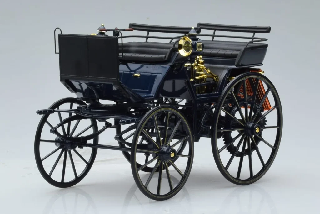 车型 1:18 Mercedes Daimler Motorkutsche Dark Blue Norev