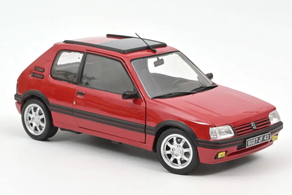 Model 1:18 Peugeot 205 GTi 1.9 PTS Rims Norev