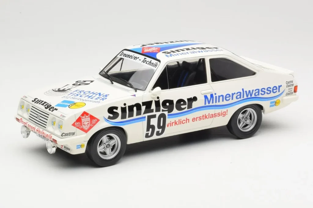 โมเดลรถ 1:18 Ford Escort Mk2 RS2000 #59 H. Heyer / A. Hahne / K. Ludwig 24 Hours Nürburgring ปี 1982 MCG