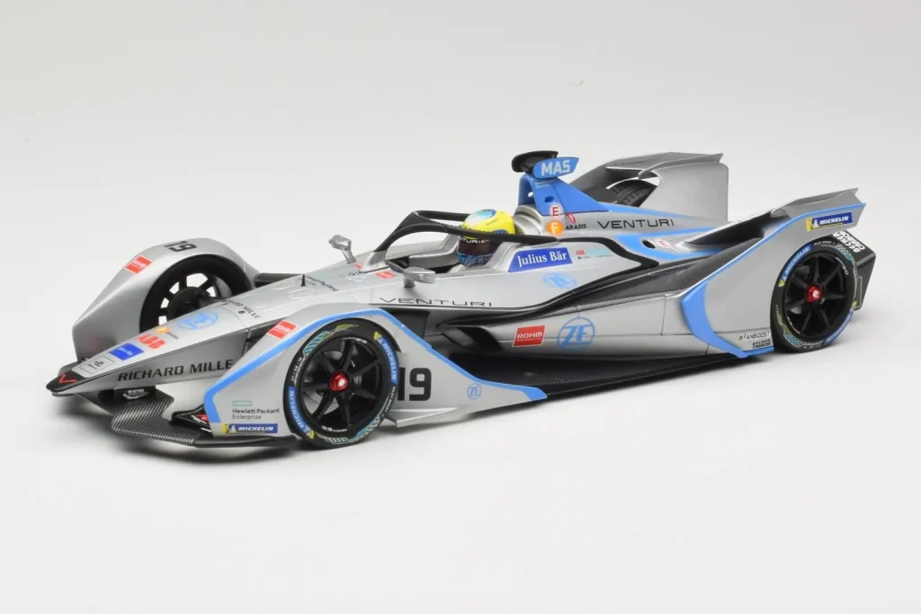 โมเดลรถ 1:18 Venturi VFE05 Team Venturi #19 F. Massa Formula E Season 5 ปี 2019 Minichamps (มือสอง)
