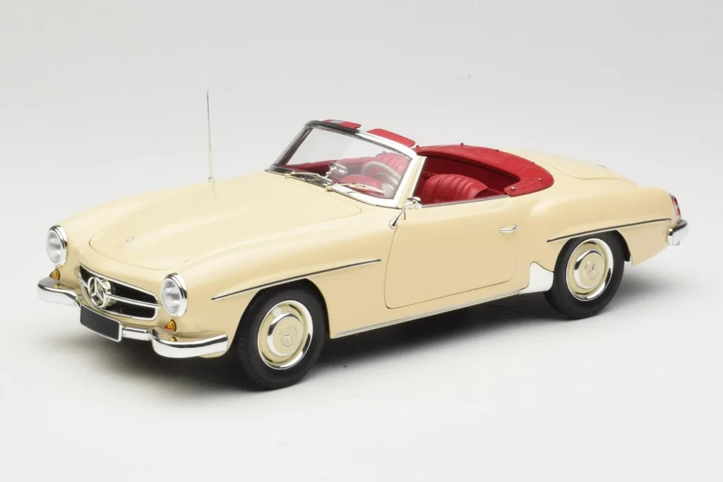Model 1:18 Mercedes 190 SL W121 beige Minichamps