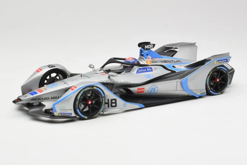 โมเดลรถ 1:18 Venturi VFE05 Team Venturi #48 E. Mortara Formula E Season 5 ปี 2019 Minichamps (มือสอง)