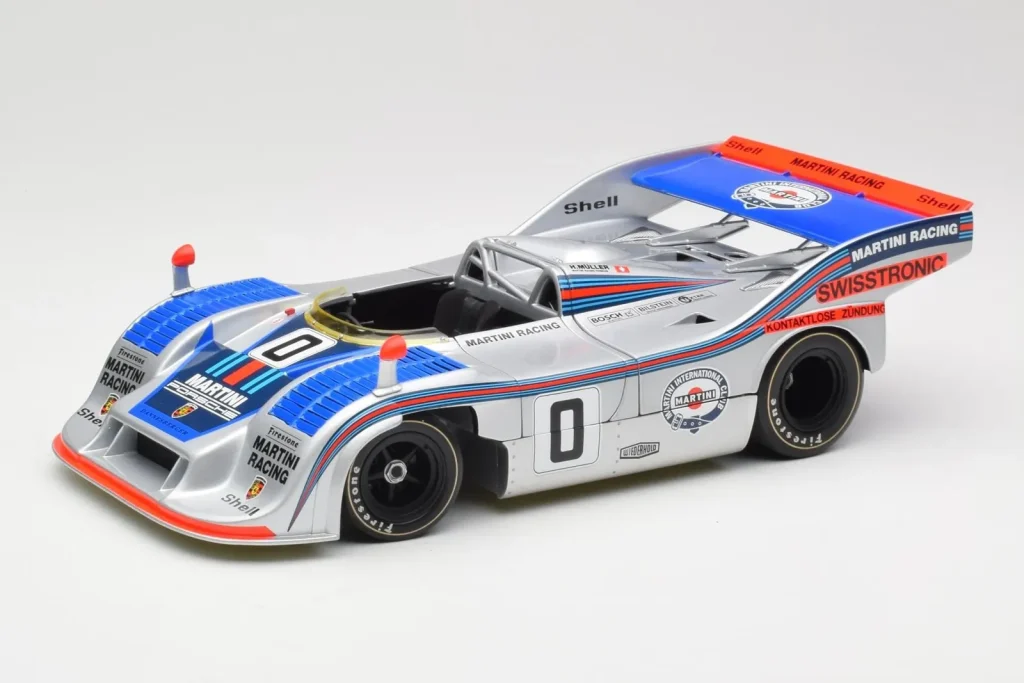 Model 1:18 Porsche 917/20 Martini #0 G. Muller Interserie Champion year 1974 Minichamps