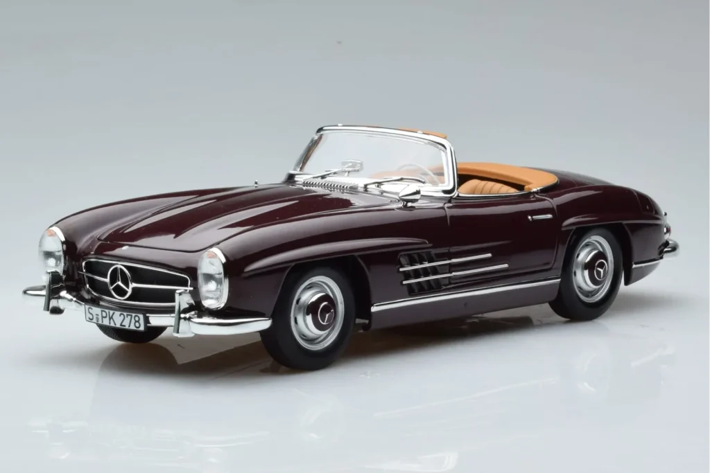 车型 1:18 Mercedes 300 SL W198 Roadster 红色 Norev