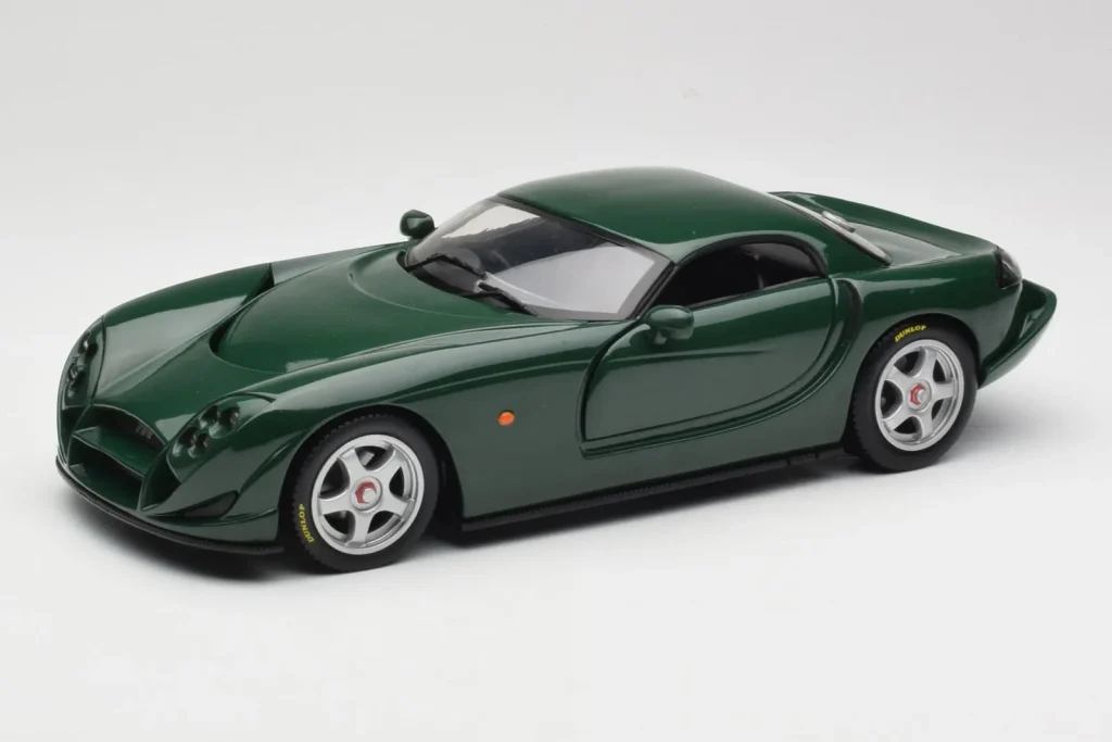โมเดลรถ 1:18 TVR Speed 12 Dark Green Hot Wheels (มือสอง)
