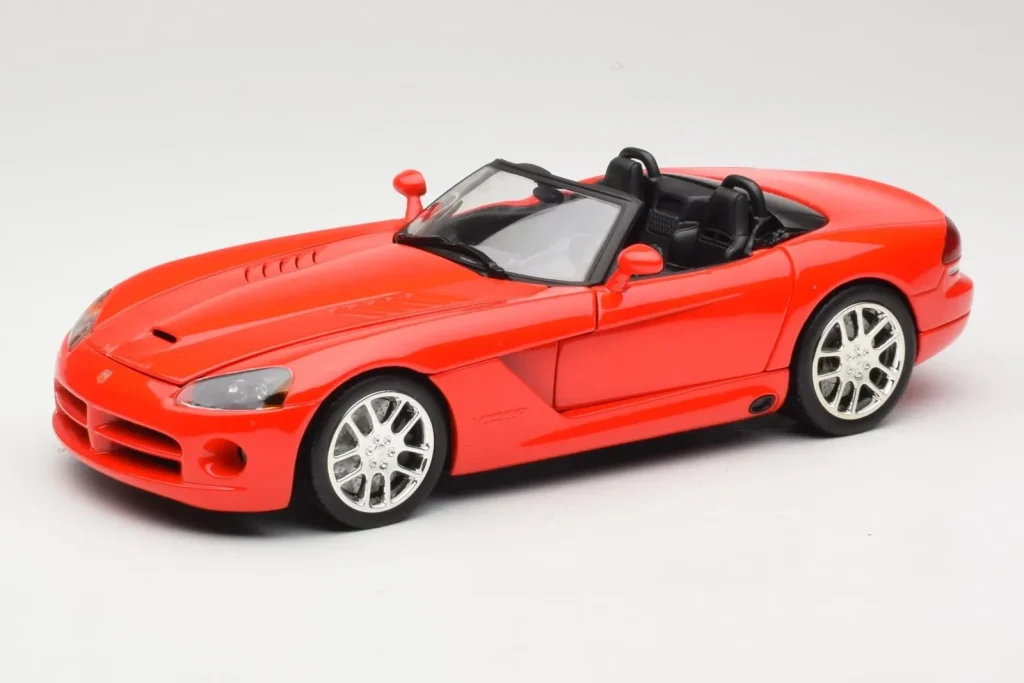 โมเดลรถ 1:18 Dodge Viper SRT-10 Roadster สีแดง Hot Wheels (มือสอง)
