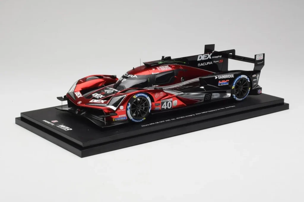 车型 1:18 Acura ARX-06 GTP #40 Wayne Taylor Racing with Andretti J. Button / L. Deletraz / C. Herta / J. Taylor 3rd Place Rolex 24 at Daytona 年 2024 TopSpeed