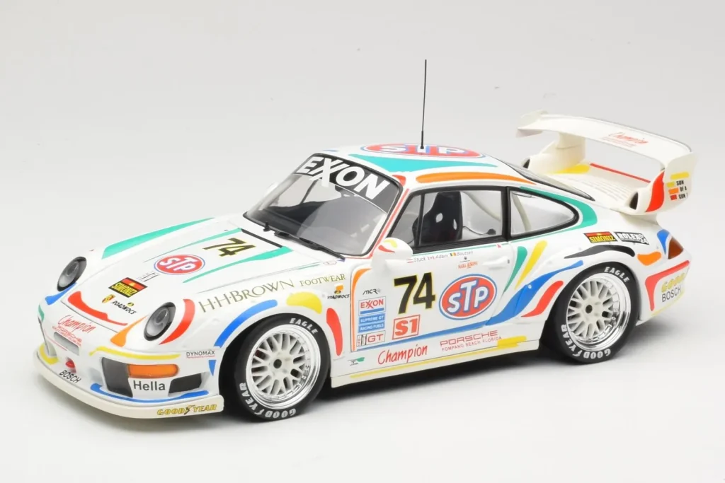 车型 1:18 Porsche 911 993 GT2 GTS-2 #74 H. Stuck 24 Hours of Daytona 年 1996 UT Models