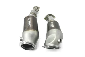 ท่อดาวน์ไพป์พร้อมแคทตาไลติก MST BMW M2 M3 M4 X3M X4M S58 3.0 BW-S5801DP