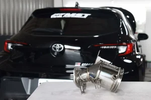ท่อดาวน์ไพป์พร้อมแคทตาไลติก MST Toyota GR Corolla 1.6/ Toyota GR Yaris 1.6 (OPF/GPF) 2021-2024 TY-GRCY03DP 5 นิ้ว