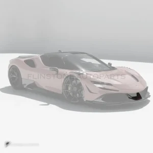 ช่องนำลมกลางกันชนหน้าคาร์บอนไฟเบอร์ Ferrari SF90 RYFT