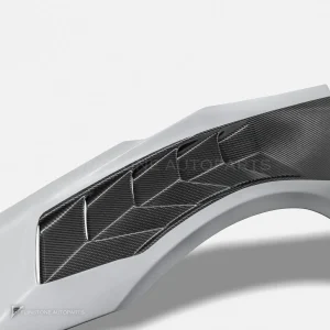 แก้มข้างมีช่องระบายคาร์บอนไฟเบอร์ Lamborghini Huracan Tecnica RYFT