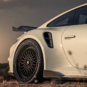 ครอบช่องดักลมข้างคาร์บอนไฟเบอร์ Porsche 911 (992) Turbo S RYFT