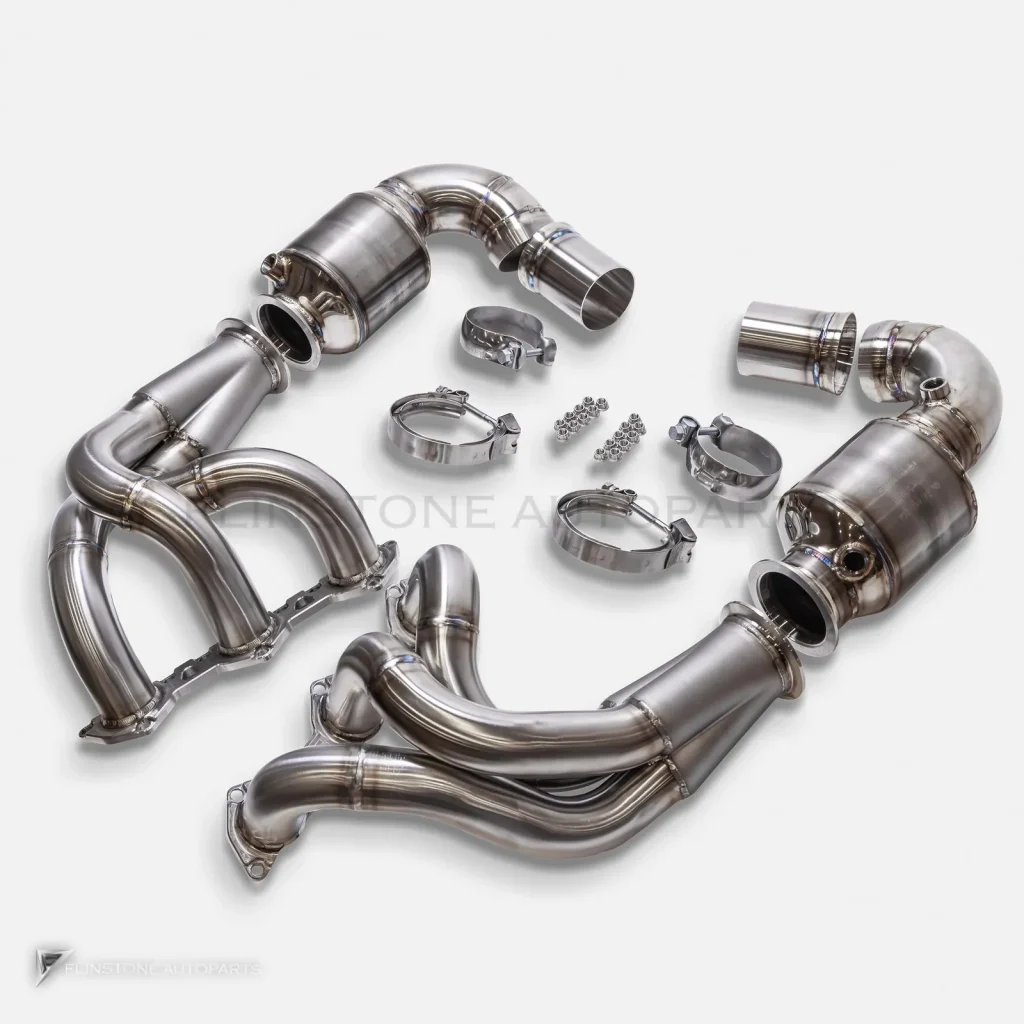 เฮดเดอร์ท่อยาว Inconel พร้อมแคท 200 เซล Porsche 992 GT3 & GT3RS RYFT