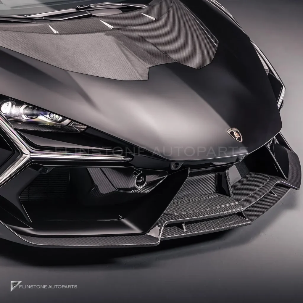 ครอบช่องลมกันชนหน้าคาร์บอนไฟเบอร์ Lamborghini Revuelto RYFT