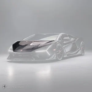 ฝากระโปรงหน้า ทรง Race คาร์บอนไฟเบอร์ Lamborghini Revuelto RYFT