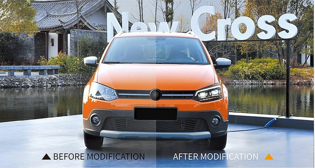 大灯氙气 Volkswagen Polo 年 11-18 款式 SHIYU