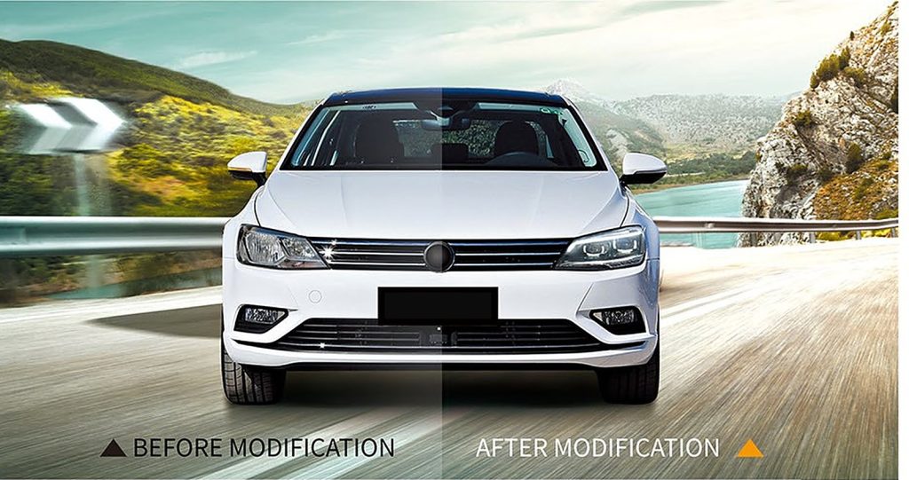 ไฟหน้า ซีนอน Volkswagen Lamando ปี 15-17 ทรง SHIYU (ทรงปี 18)