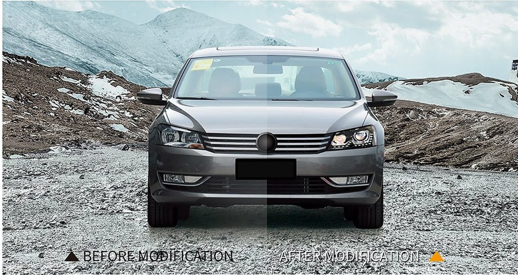 ไฟหน้า ซีนอน Volkswagen Passat ปี 11-15 ทรง SHIYU