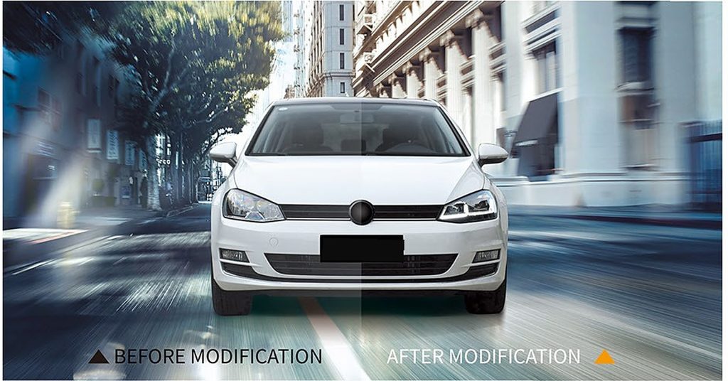 大灯氙气 Volkswagen GOLF MK7 年 14-17 款式 SHIYU