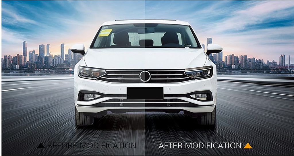 ไฟหน้า LED Volkswagen Passat ปี 20-22 ทรง SHIYU