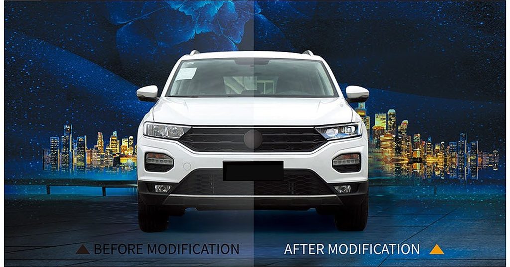 ไฟหน้า LED Volkswagen T-Roc ปี 18-20 ทรง SHIYU