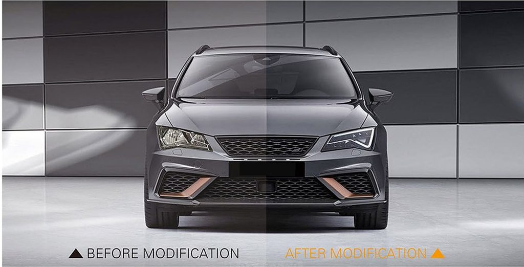 ไฟหน้า LED Seat Leon ปี 13-19 ทรง SHIYU