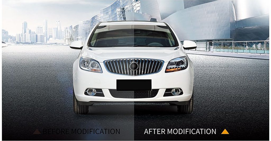 ไฟหน้า ซีนอน Buick Excelle GT ปี 10-13 ทรง SHIYU