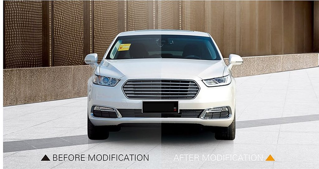 ไฟหน้า LED Ford Taurus ปี 15-18 ทรง SHIYU