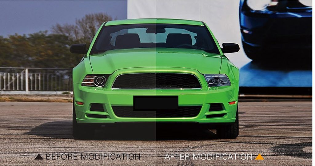 ไฟหน้า LED Ford MUSTANG ปี 10-14 ทรง SHIYU