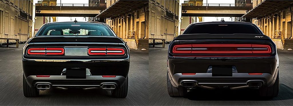 ไฟท้าย LED เส้นยาว Dodge Challenger ปี 15-25 ทรง SHIYU
