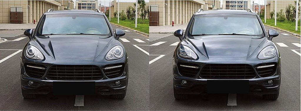 ไฟหน้า LED PORSCHE Cayenne ปี 11-14 ทรง SHIYU (ทรงปี 19 · ทรง Y019)