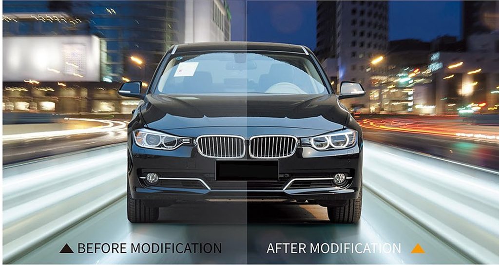 ไฟหน้า LED BMW 3 Series F30 ปี 13-16 ทรง SHIYU