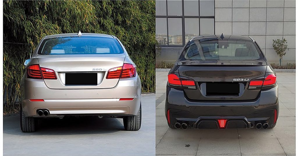 ไฟท้าย LED BMW 5 Series F10 ปี 11-17 ทรง SHIYU (ทรงปี 21)