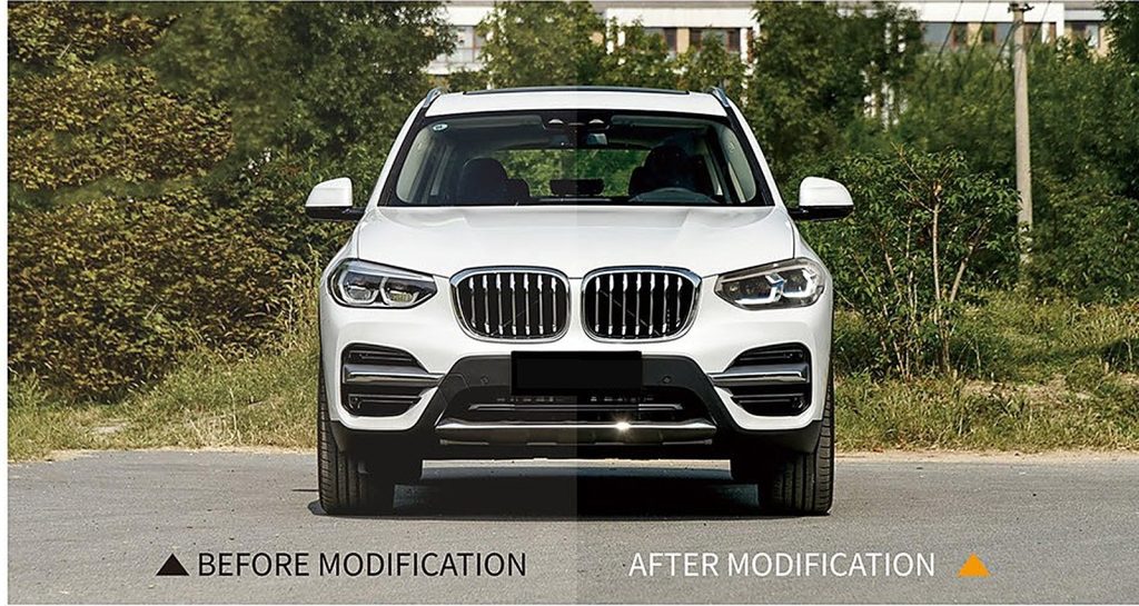 ไฟหน้า LED BMW X3 G01 ปี 18-21 ทรง SHIYU (ไม่ต้องเปลี่ยนกันชน · ทรงปี 22)